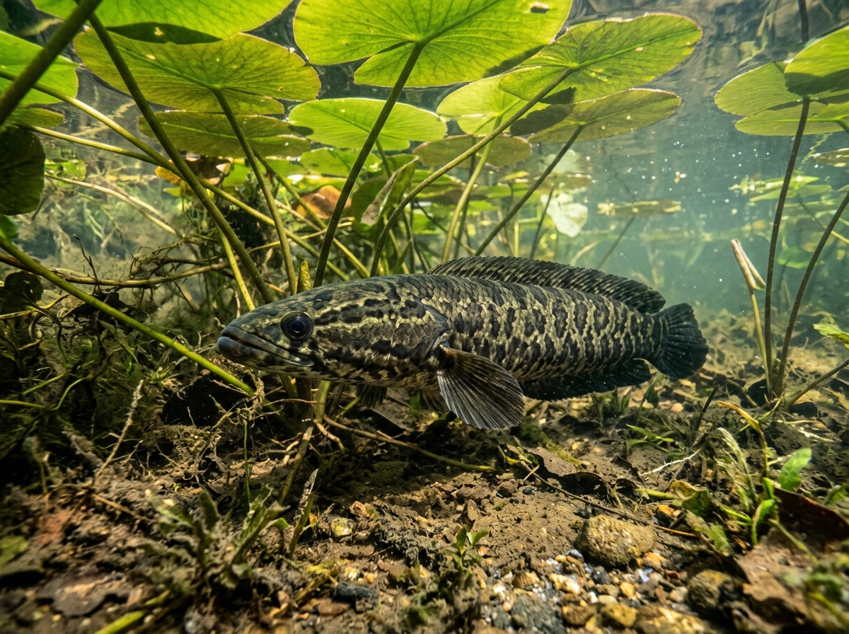 Northern Snakehead caught by Chris Vance
